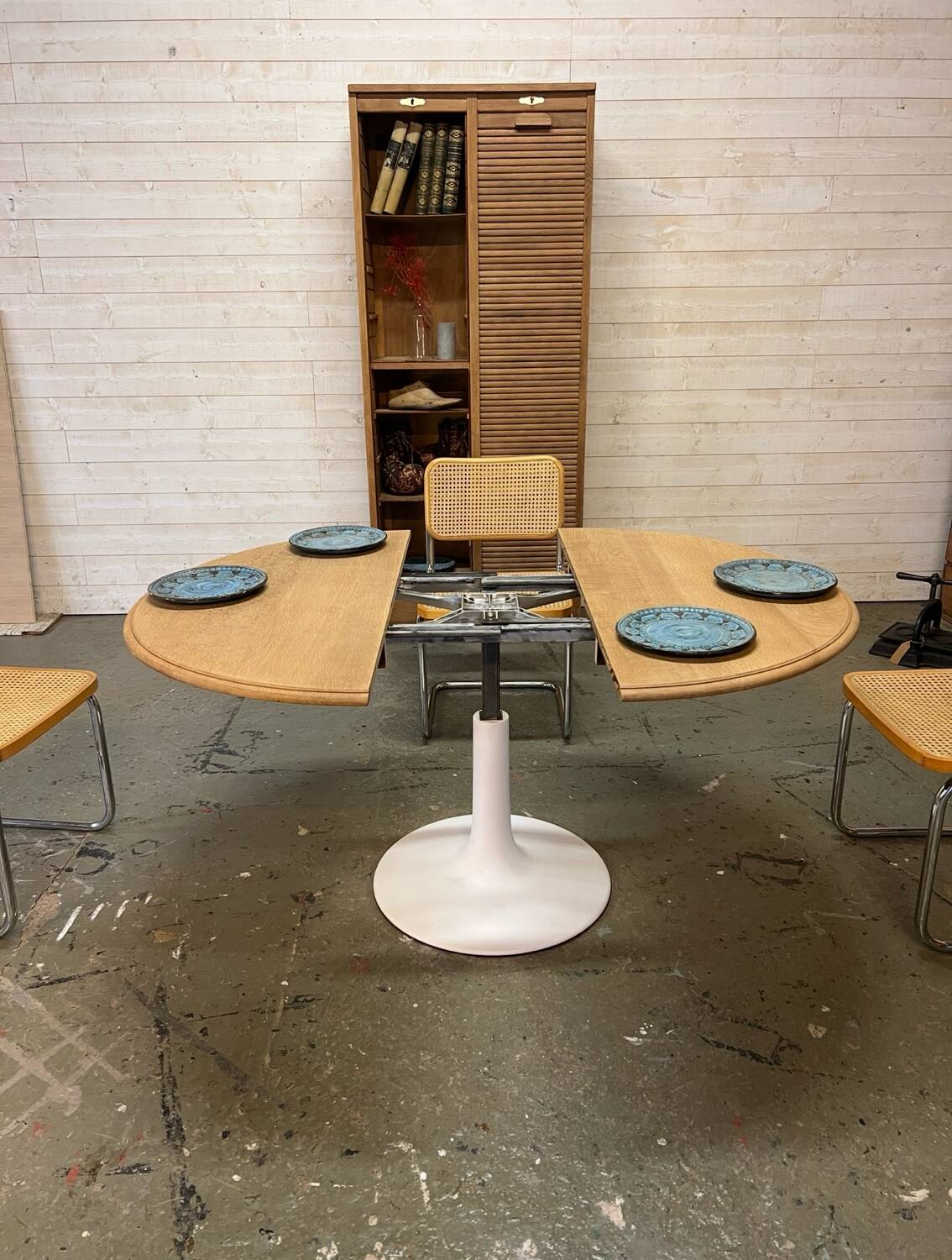 Table jlr réglable en hauteur extensible 70’s