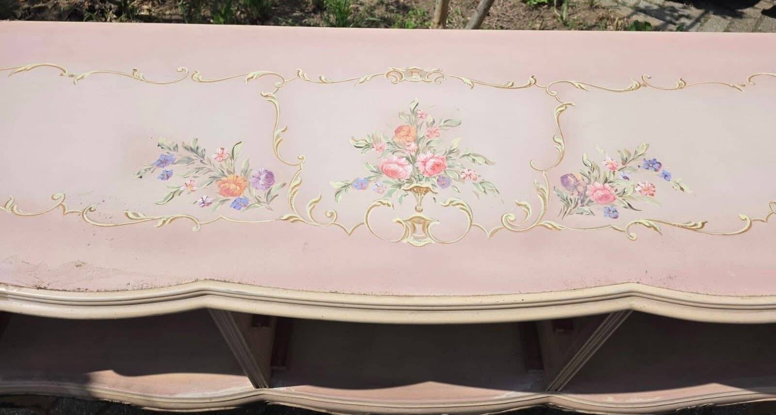 Venetian Style Bedroom Suite, Italy, Mid-20th Century