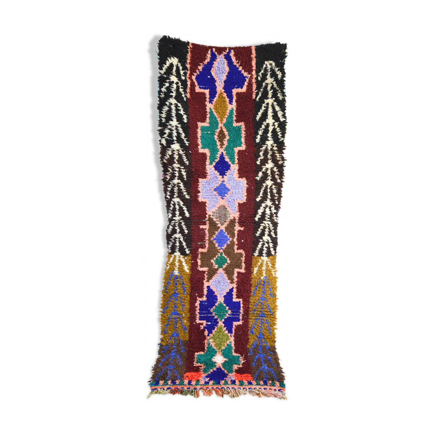 Carpet boucherouite 246x85cm