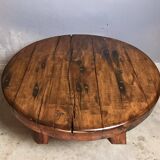Brutalist Coffee Table Around Sleepers Rustic
