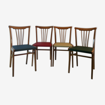 Set de 4 chaises vintage années 60