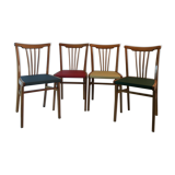 4 vintage chairs 60s