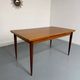 Table à manger extensible en teck design scandinave des années 1960