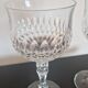 Pair of cut crystal wine glasses Schott Zwiesel