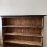 Top of dresser, bookcase, shelves