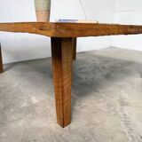 1940s inlaid oak coffee table