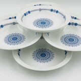 Set of 7 Pontesa soup plates