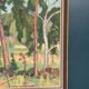 Huile su panneau suédoise – « Forêt » par Bertil Lundgren (1900–1979)