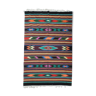 Tapis kilim coloré rustique de coton