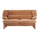 Cassina Portovenere Vico Magistretti wingback peach salmon sofa Maralunga