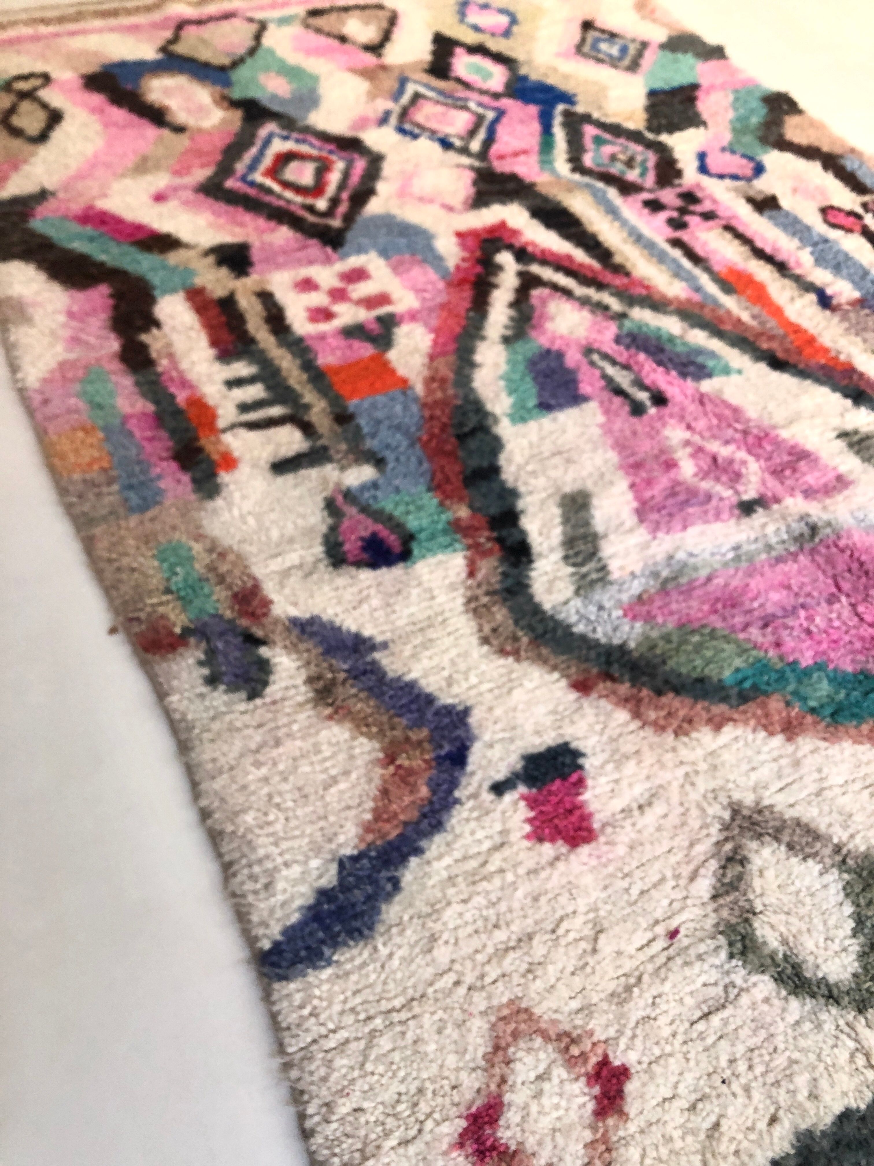 Moroccan Berber carpet Boujaad 2,41x1.53m