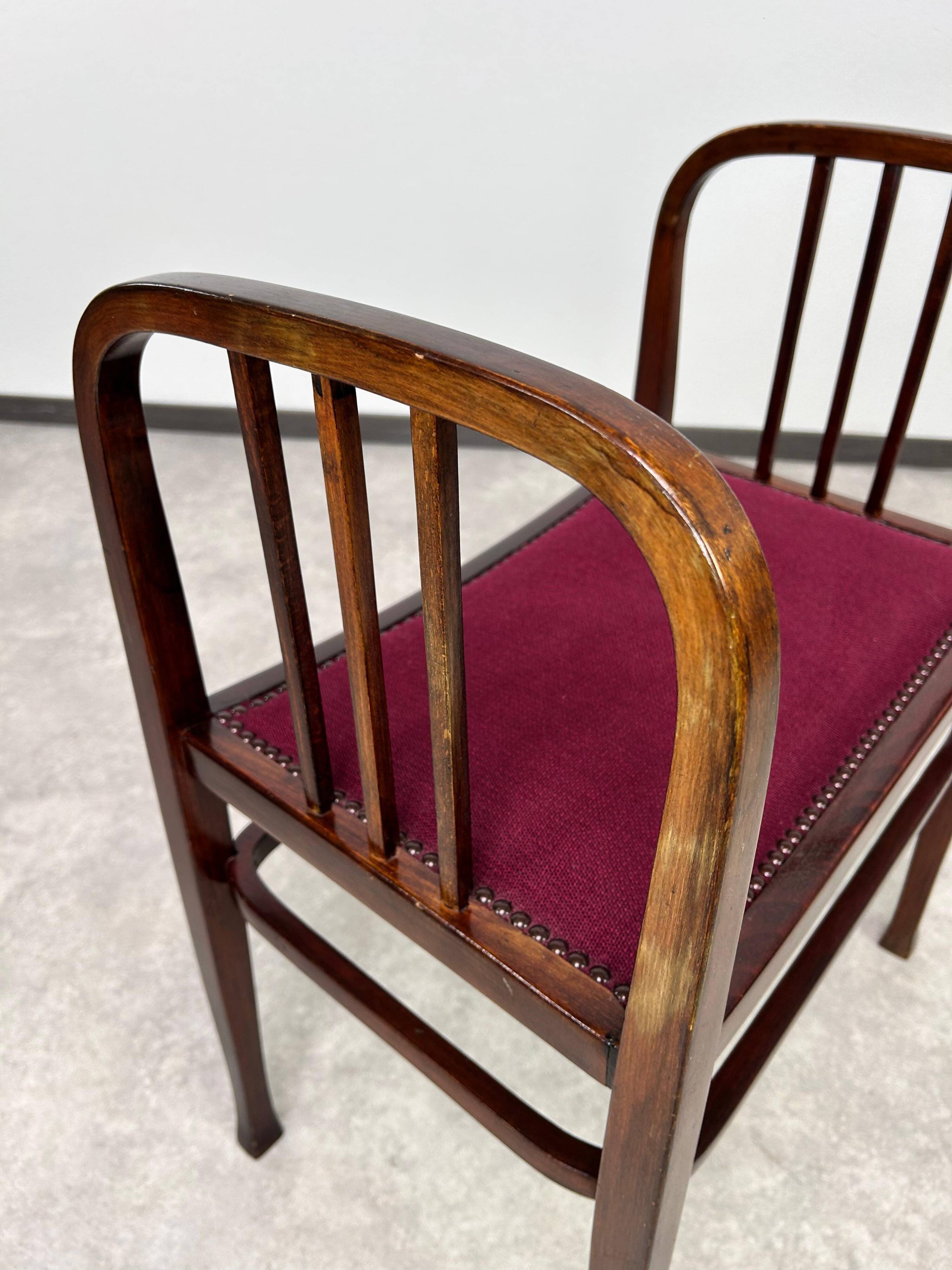 Vienna Secession Sofa No. 6611 by Otto Wagner