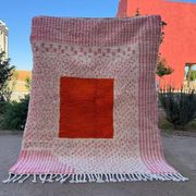 Hand-woven Berber Beni Ouraine rug