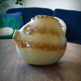 Fish vase, Alexandre Kostanda, Vallauris, 1960s