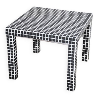 “Dune du Pilat” mosaic tile coffee table