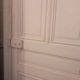 Haussmannian door 83x220 with old glazed transom frame 102x300 chassis