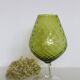 Empoli glass vase, vintage