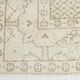 Soft Beige Neutral Vintage Oushak Carpert Rug, 222x330 Cm