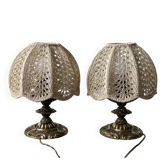 Pair of vintage Bohemian lamps