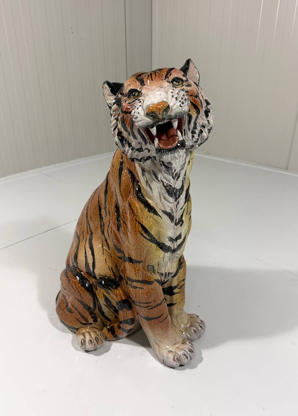 Large Italian ceramic tiger 1970’s
