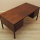 Rosewood desk, Danish design, 1970s, manufactured by Omann Jun