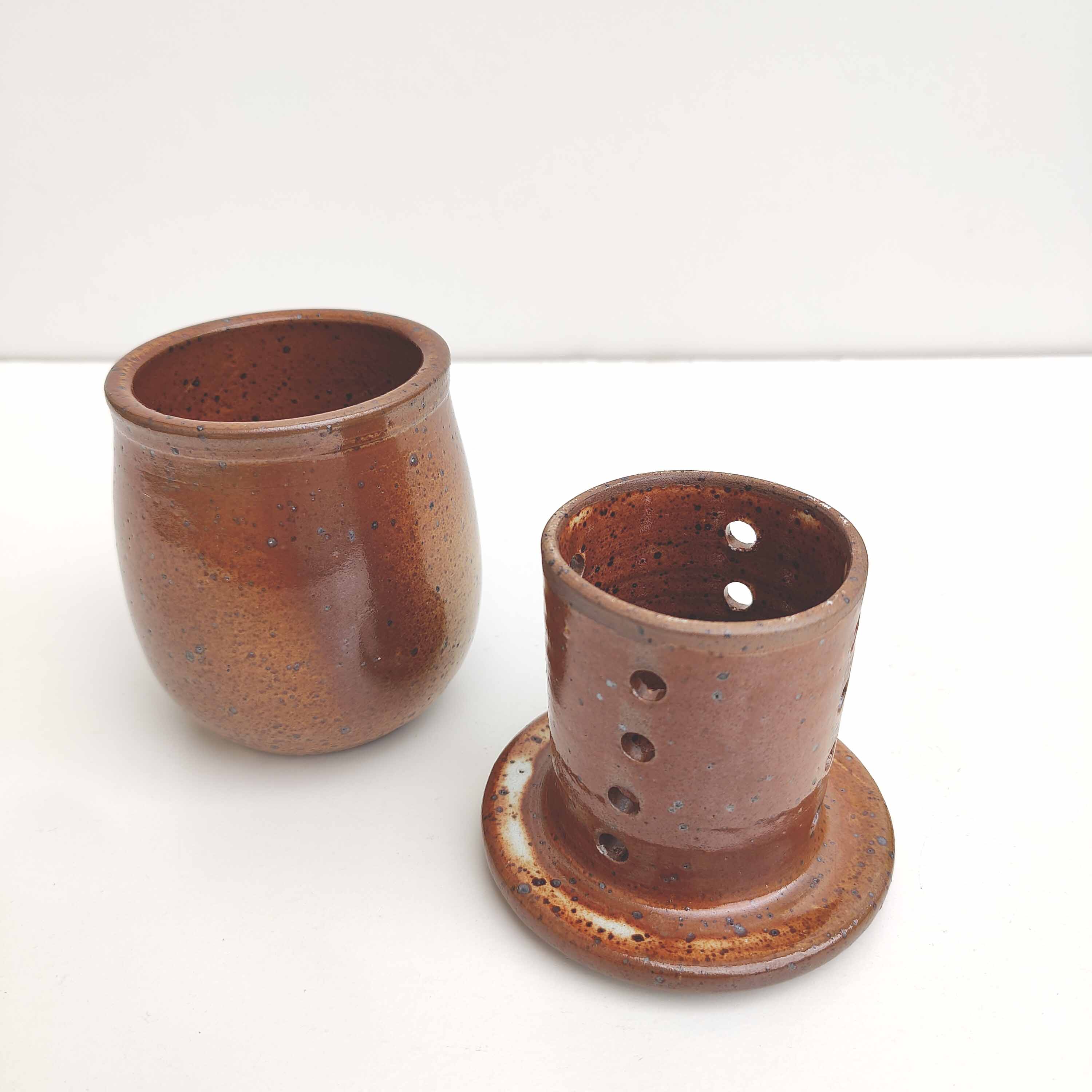 Sandstone water butter maker the Cyclades of Anduze