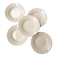 Service de 5 assiettes creuses Digoin