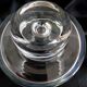 Designer glass vase