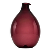 Timo Sarpaneva – Pullo 2601 vase in aubergine glass – Iittala, 1950