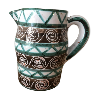 Robert Picault ceramic pitcher