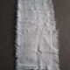 10 old damask-monogrammed-embroidered tea towels 30x30cm