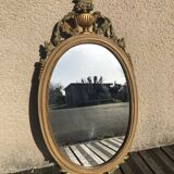 Classic Golden Mirror 38x74cm