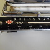 Old metal and chrome metal balance - Krups brand - 1960s