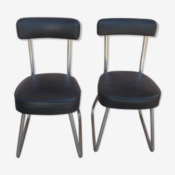 Two industrial chairs