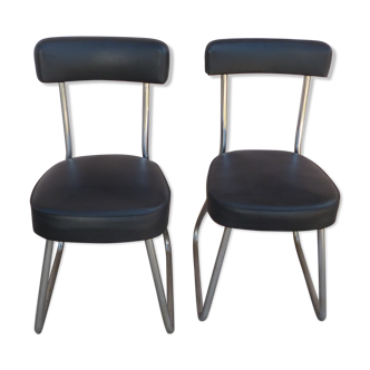 Two industrial chairs
