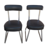 Deux chaises industrielle