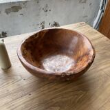 XL thuja root wooden dish