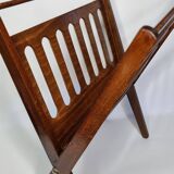 Folding teak magazine rack by Cees Braakman