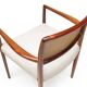 Set of 8 Danish Dining Chairs in Rosewood & Rattan attr. Niels Moller