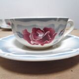 coffee cups and saucers sarreguemine