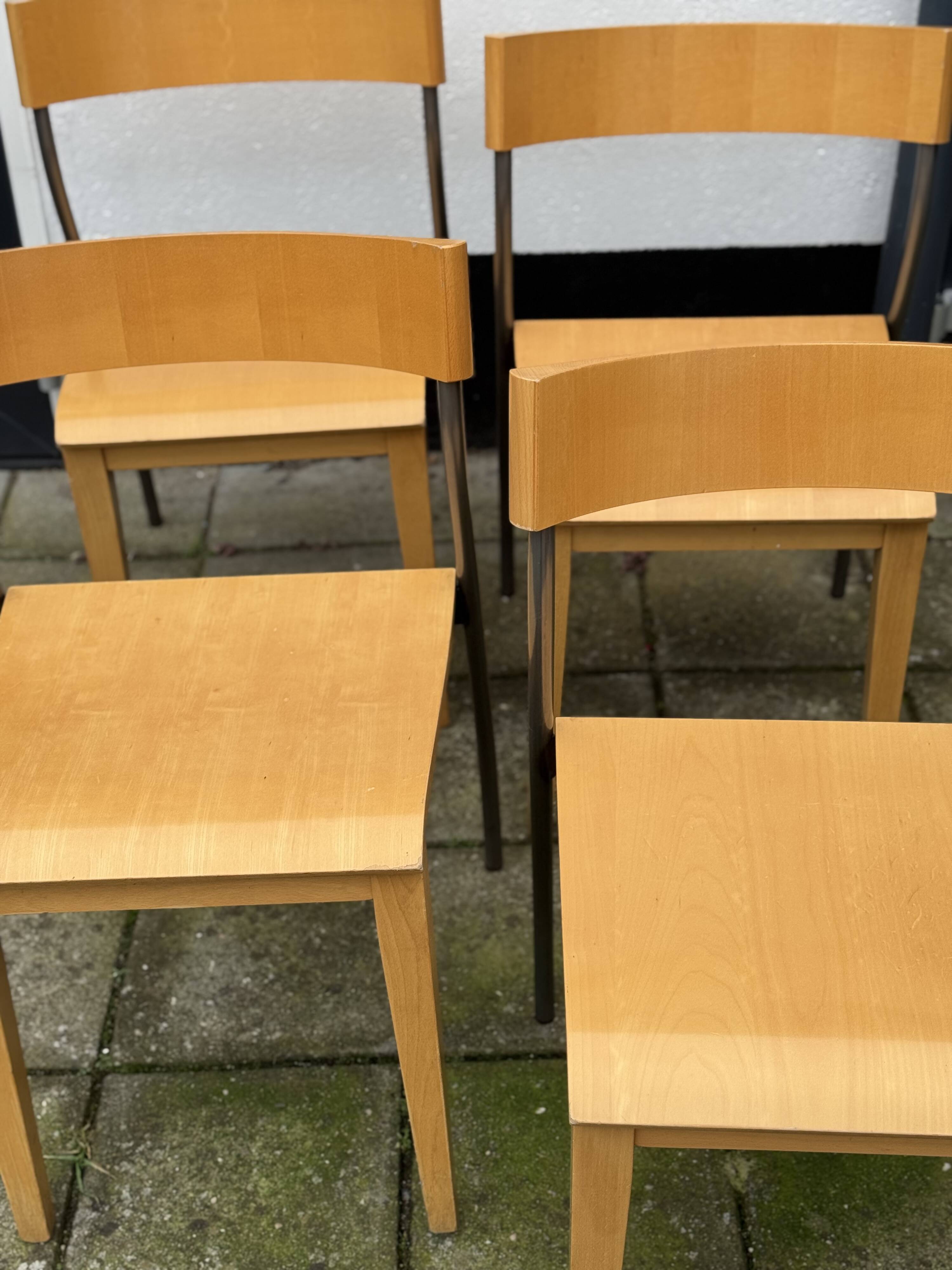 4x Ikea Nordisk Chairs by Tina Christensen