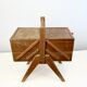 1950 - Former Worker Wooden Sewing Box