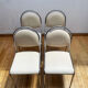 4 chaises vintage année 70