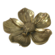 Cendrier fleur en laiton