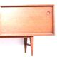 Vintage Scandinavian teak sideboard, 3m long.
