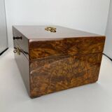 Late Biedermeier Box in Walnut and Walnut Burl, Austria, 1850s