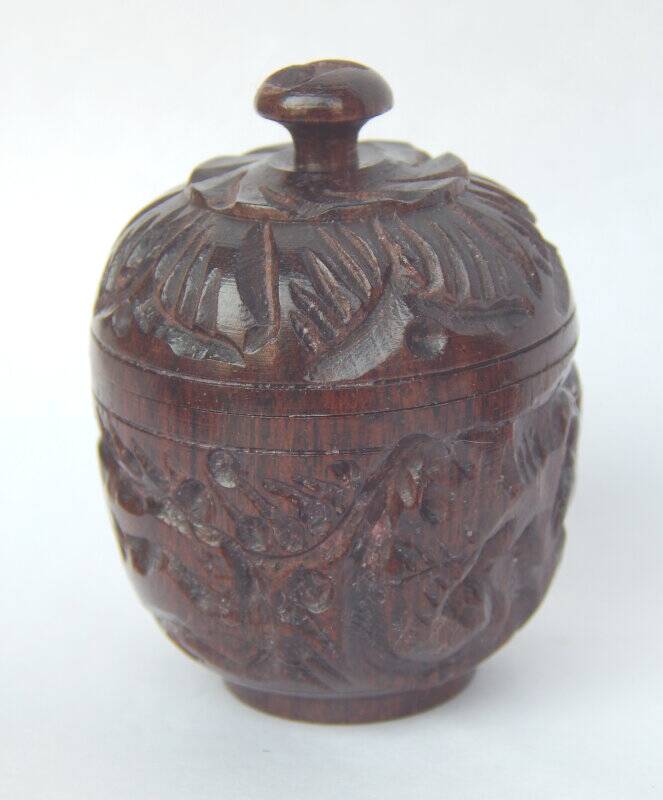 Pillbox box no screws rosewood crafts varanasi