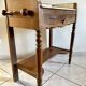 White marble vanity unit