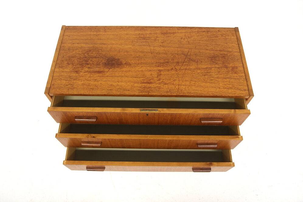 Scandinavian teak chest of drawers, Sweden, 1960