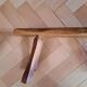 Raw wood stool